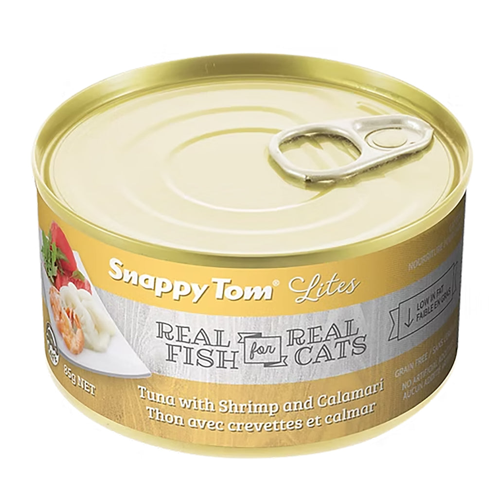Snappy Tom Lites Tuna with Shrimp & Calamari