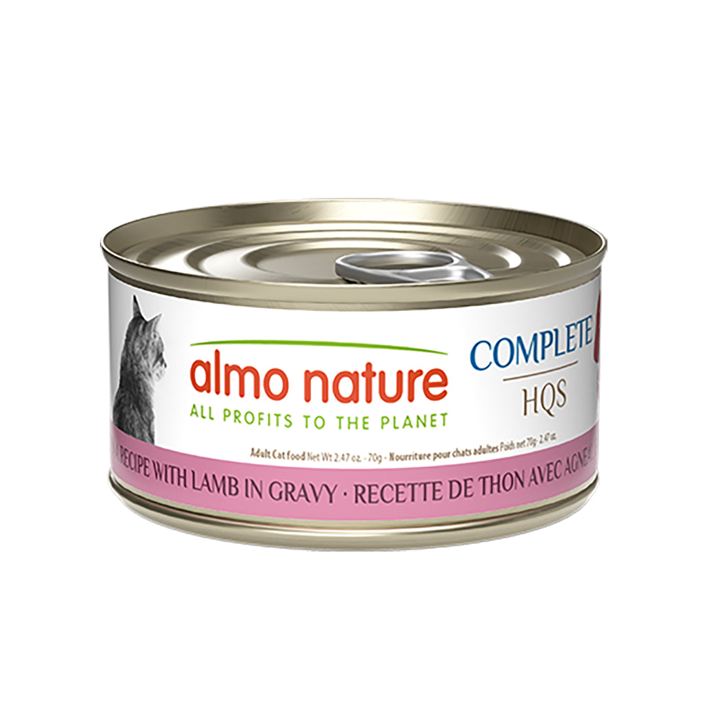 Almo Nature Complete HQS Tuna Recipe with Lamb in gravy