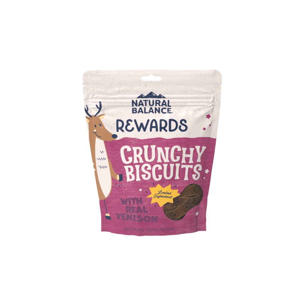 Natural Balance Crunchy Biscuits With Real Venison