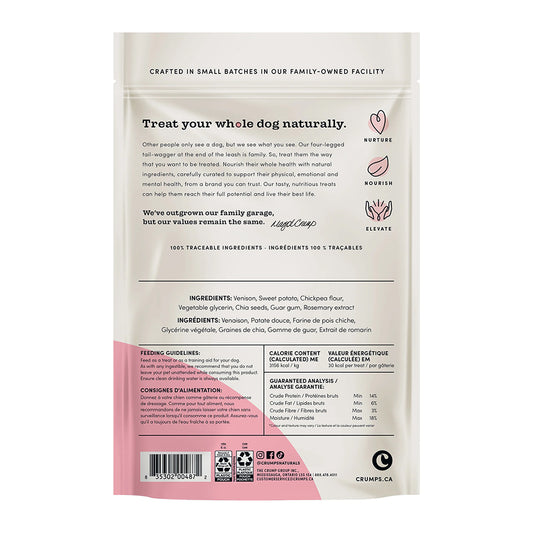 Crumps' Naturals Venison Jerky with Chia Seeds