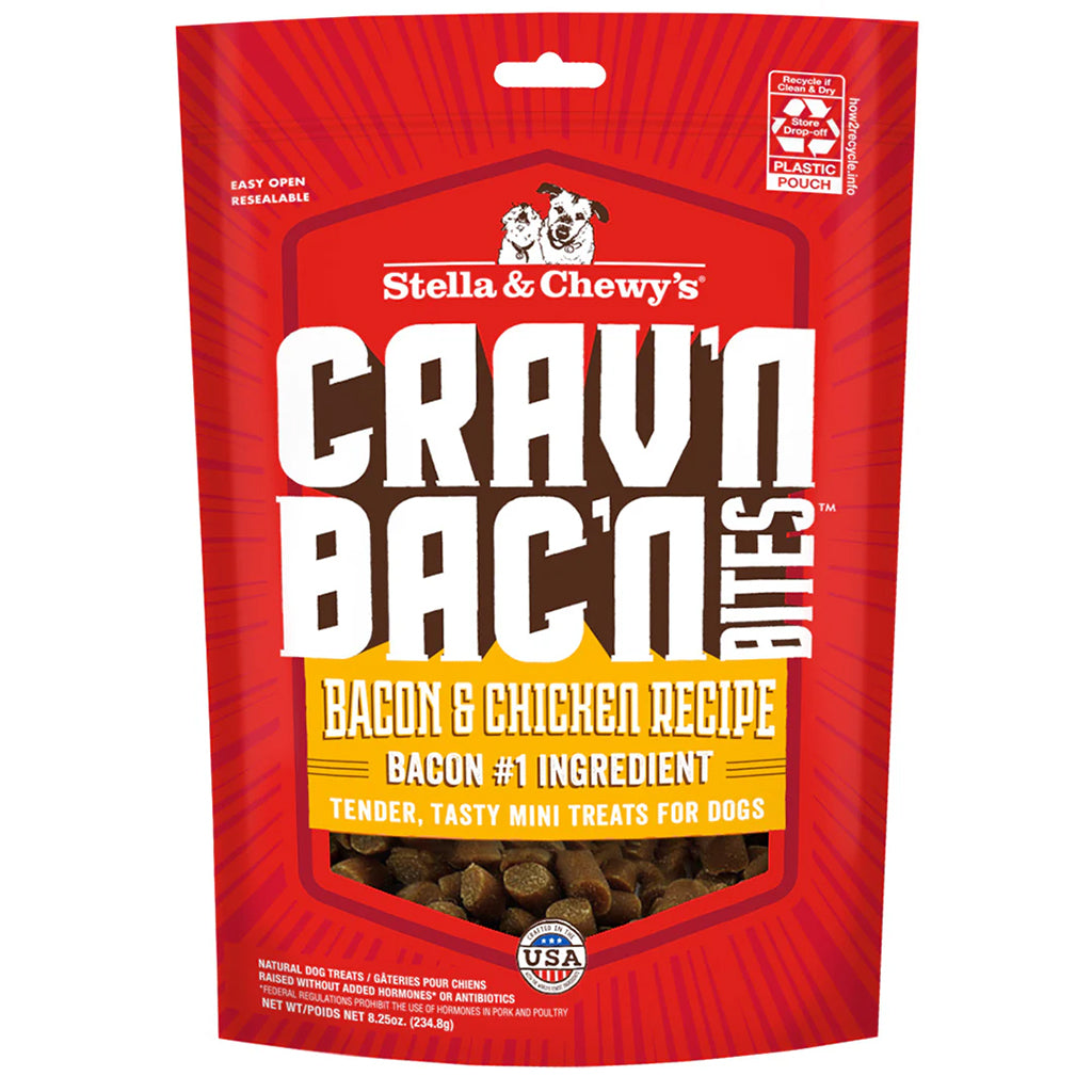 Stella & Chewy's Crav’n Bac’n Bites Bacon & Chicken Dog Treats