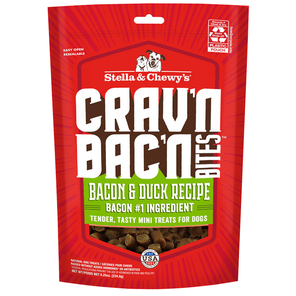 Stella & Chewy's Crav’n Bac’n Bites Bacon & Duck Dog Treats