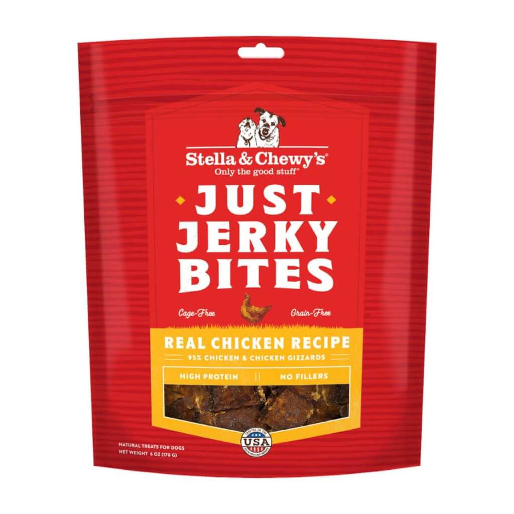 Stella & Chewy's Just Jerky Bites Real Chicken Dog Treats