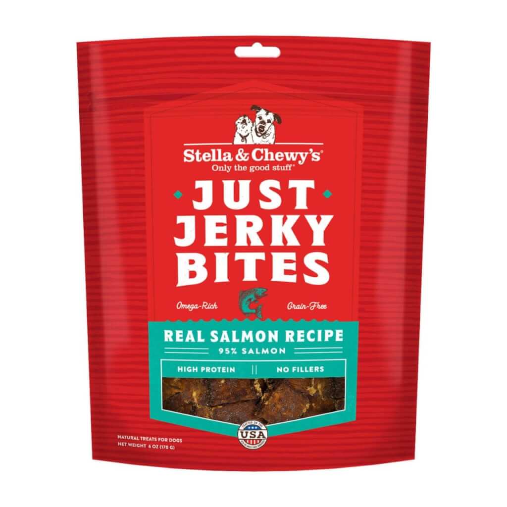 Stella & Chewy's Just Jerky Bites Real Salmon Dog Treats