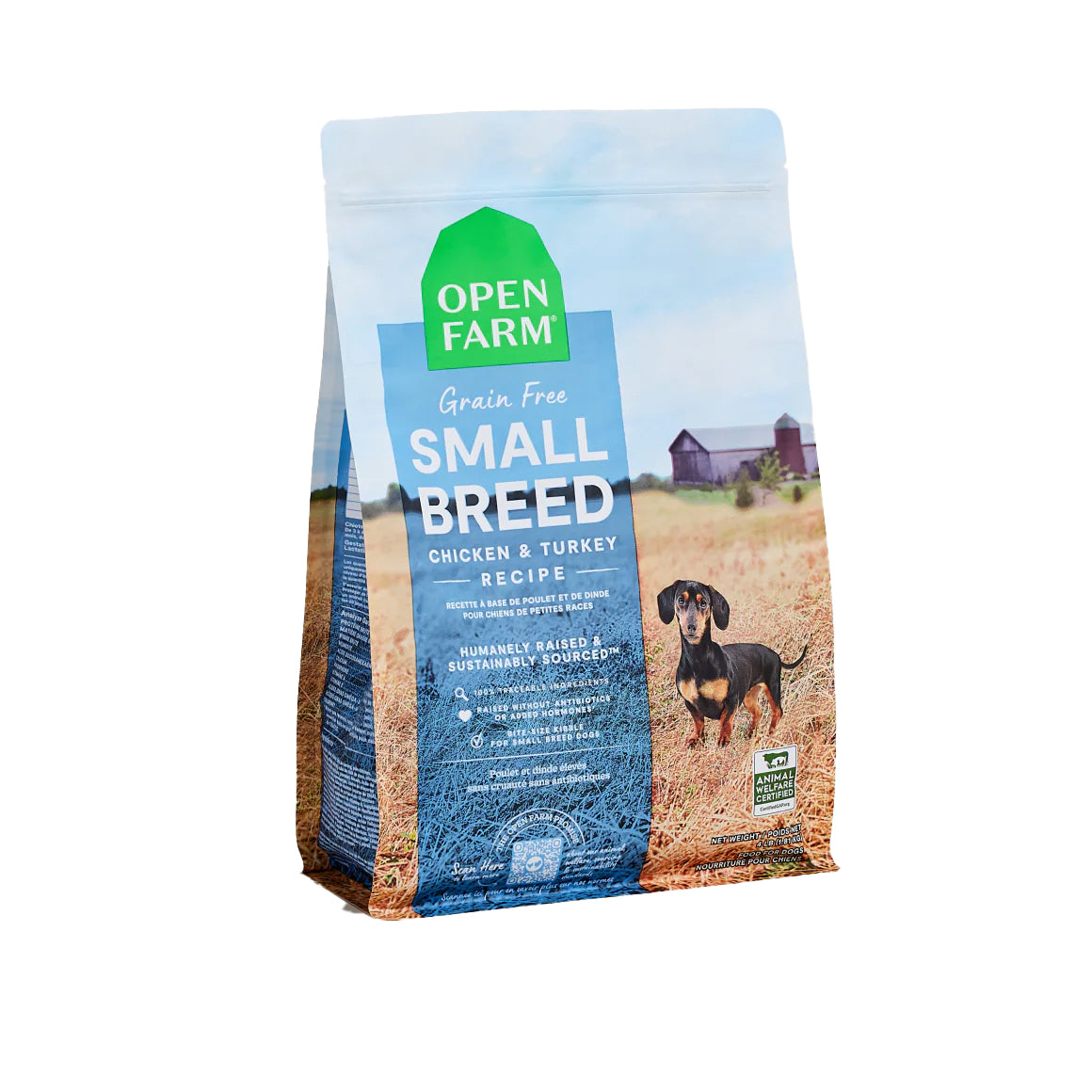 Open Farm Chicken & Turkey Recipe Small Breed