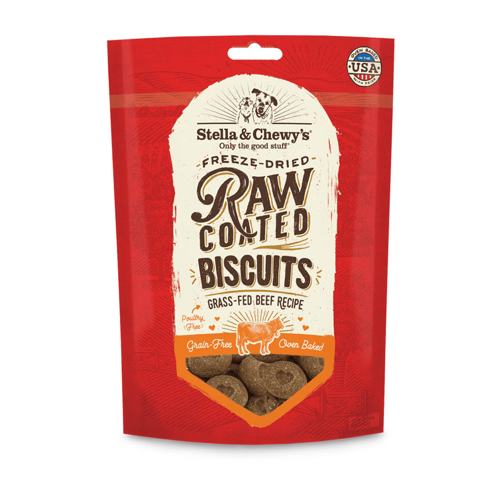 Stella & Chewy's Grass-Fed Beef Raw Coated Dog Treats