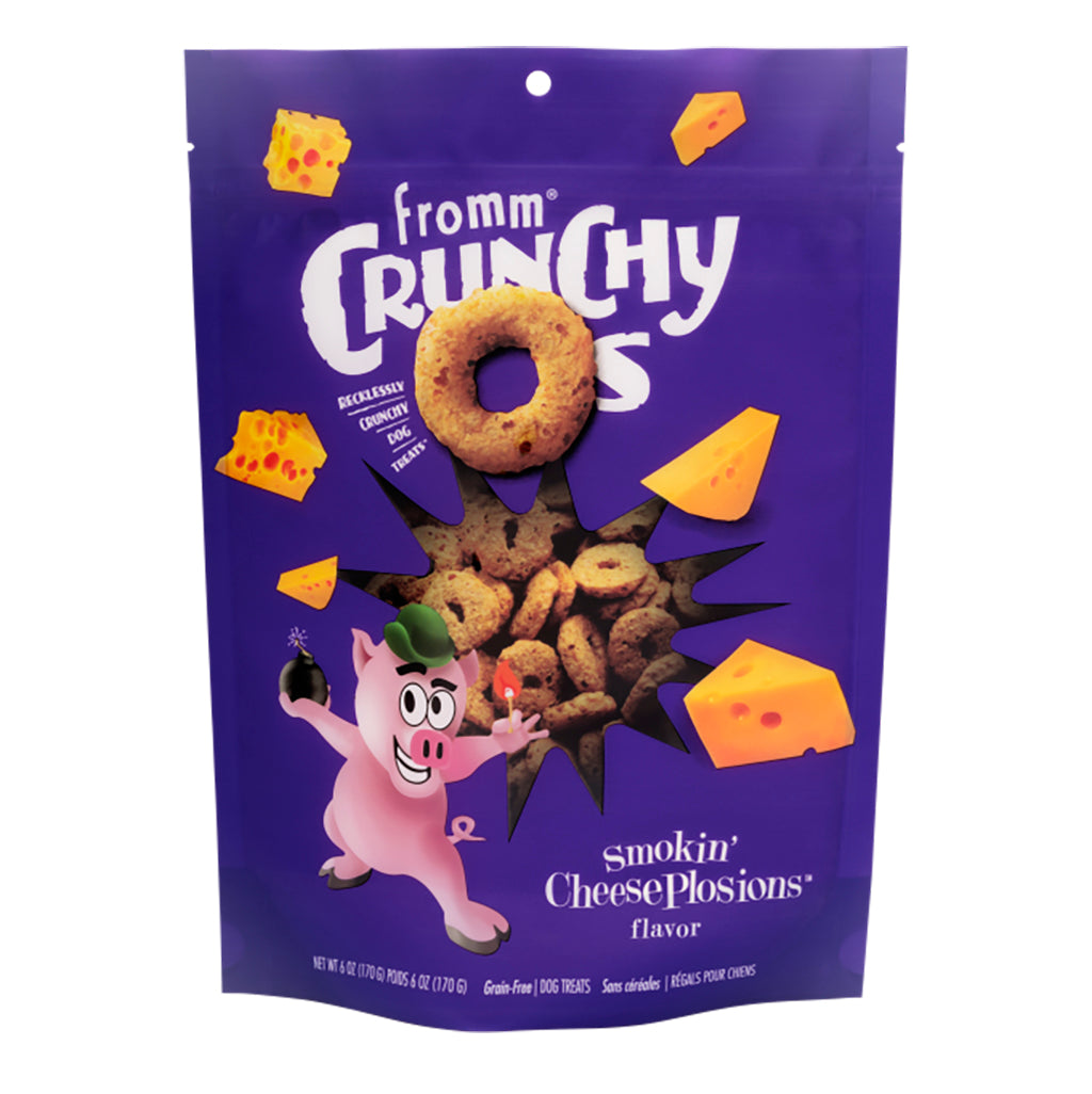 Fromm Crunchy O's Smokin' Cheeseplosions Dog Treats