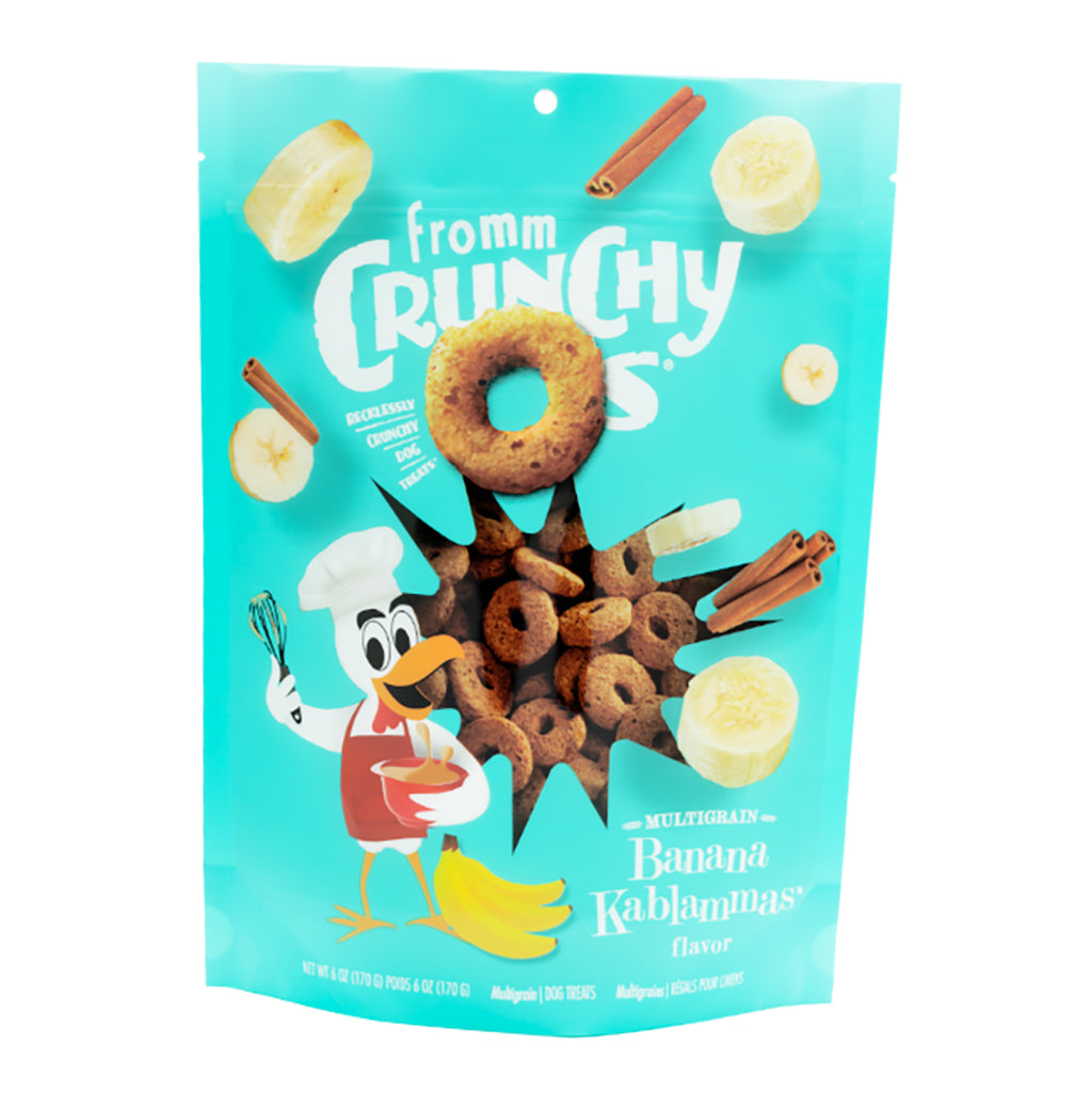 Fromm Crunchy O's Banana Kablammas Dog Treats