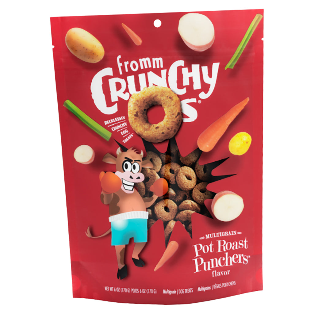 Fromm Crunchy O's Pot Roast Punchers Dog Treats
