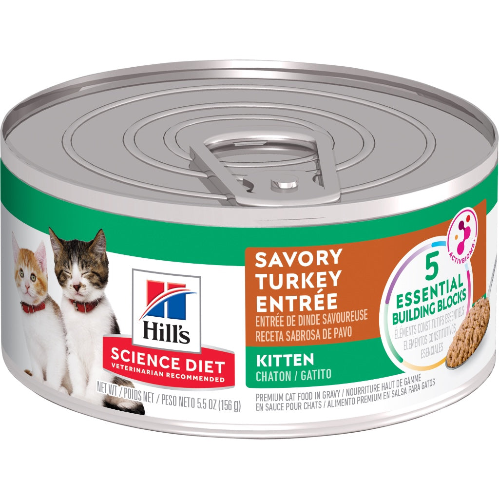 Science Diet Kitten Savory Turkey Entrée