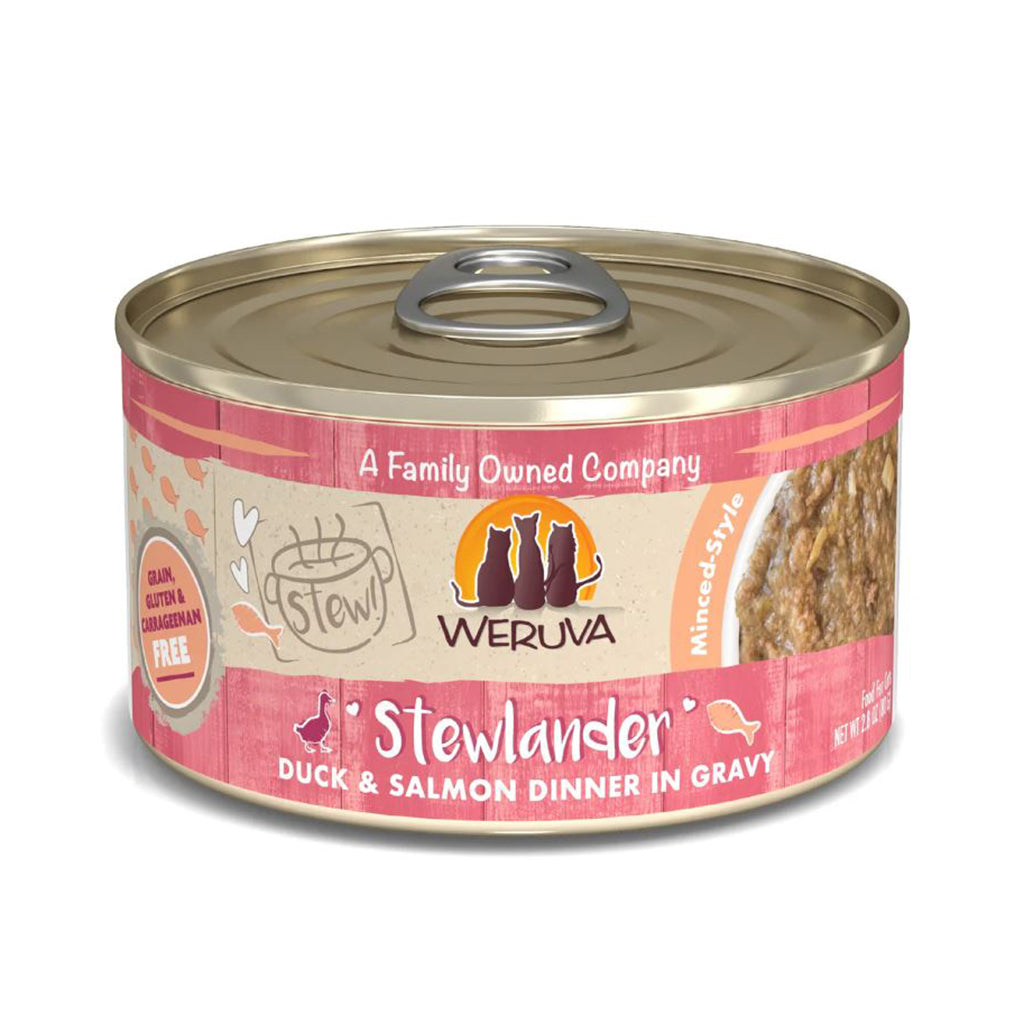 Weruva Stew! Stewlander Duck & Salmon Dinner Cat Food