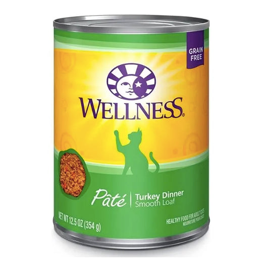 Wellness Complete Health Turkey Dinner Pate Adult Cat Food
