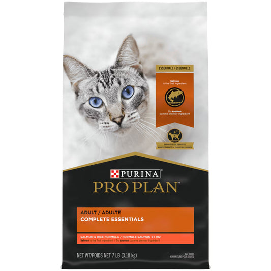 Pro Plan Adult Complete Essentials Salmon & Rice Formula Dry Cat Food