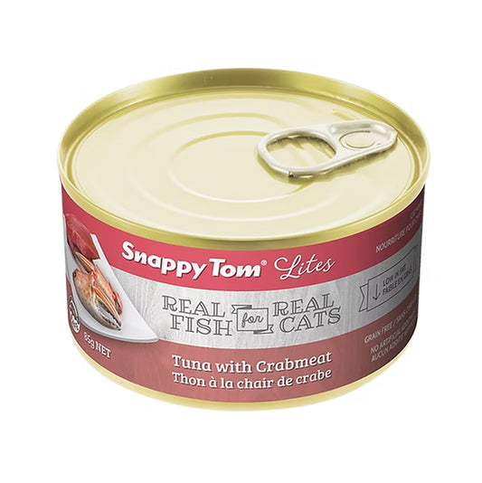 Snappy Tom Lites Tuna with Crab