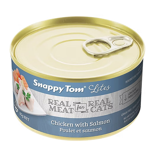 Snappy Tom Lites Chicken with Salmon