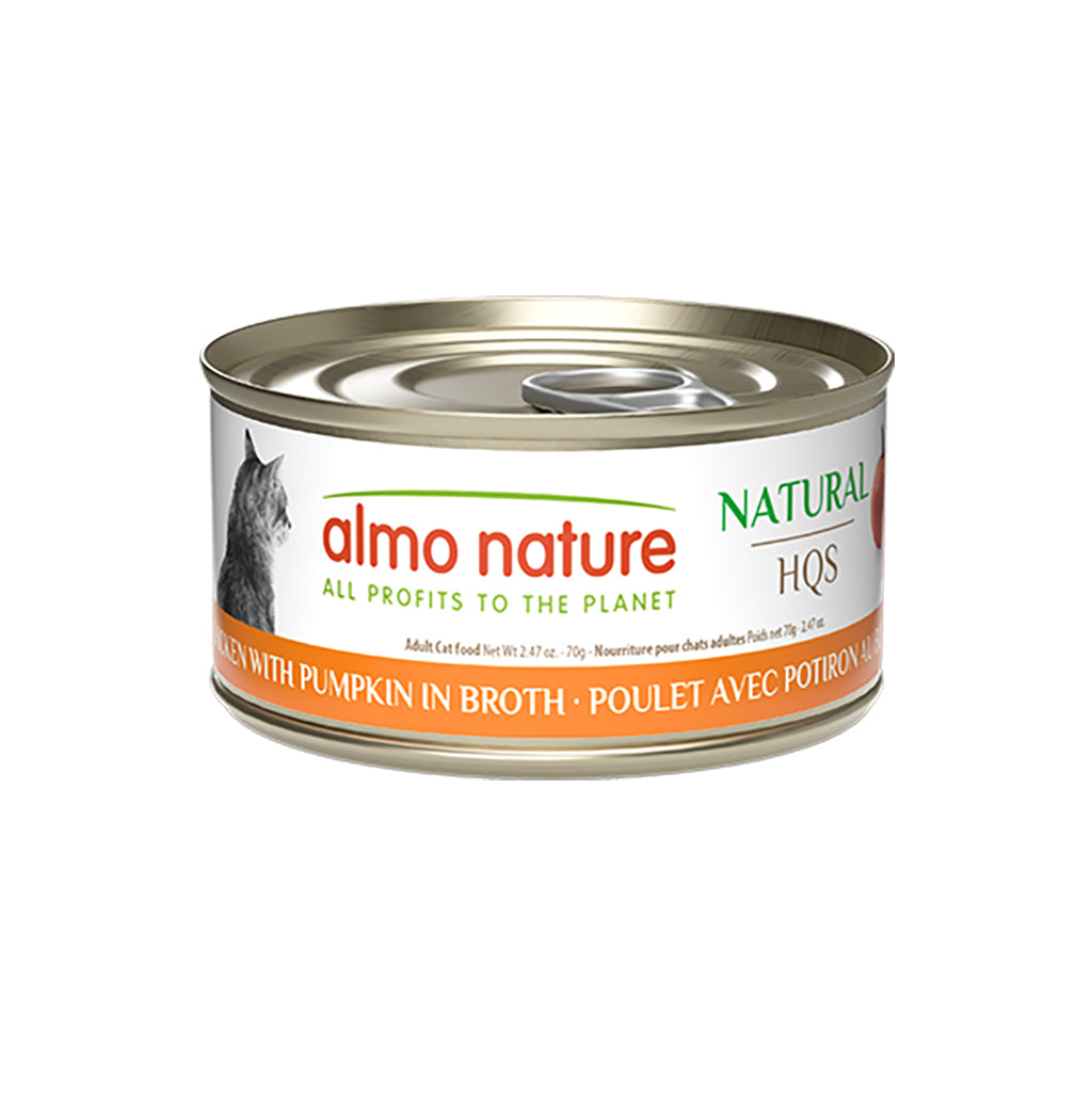 Almo Nature Natural HQS Chicken with Pumpkin In Broth