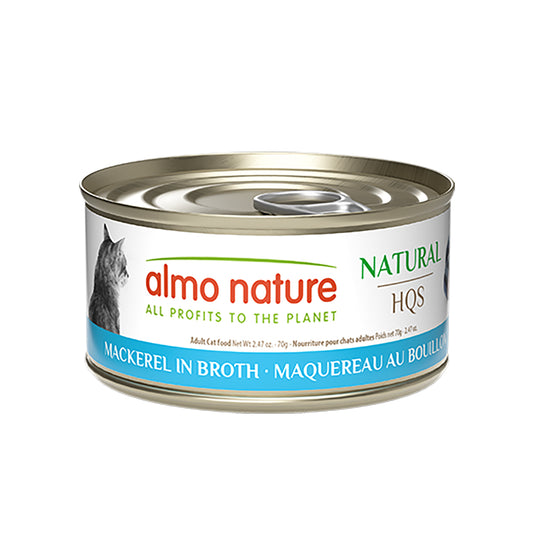 Almo Nature Natural HQS Mackerel in broth