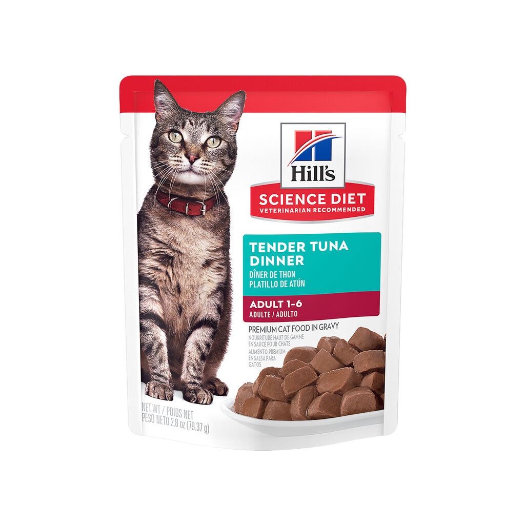 Science Diet Adult Tender Tuna Dinner Cat Food