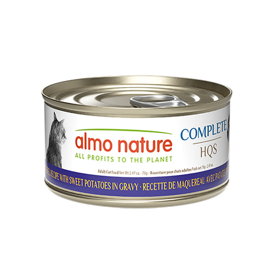 Almo Nature Complete HQS Mackerel Recipe with Sweet Potatoes in Gravy