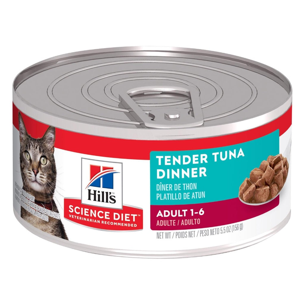 Science Diet Adult Tender Tuna Dinner Cat Food