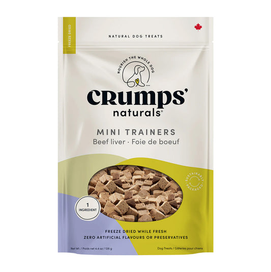 Crumps' Naturals Freeze-Dried Beef Liver Trainers