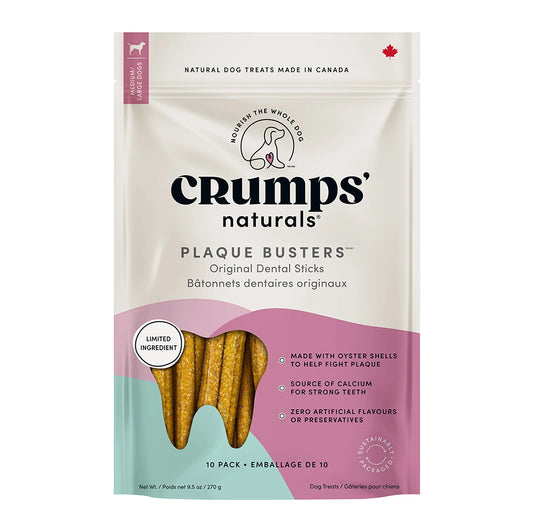 Crumps' Naturals Plaque Busters Original Dental Sticks