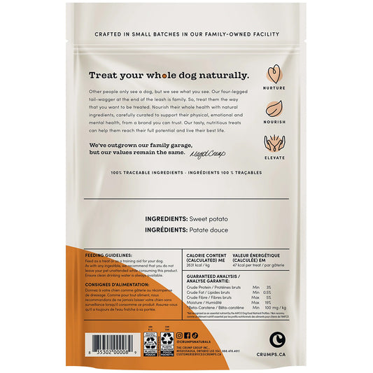Crumps' Naturals Sweet Potato Chews