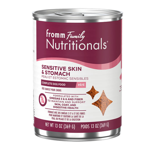 Fromm Nutritionals Sensitive Skin and Stomach Complete Dog Food Pâté
