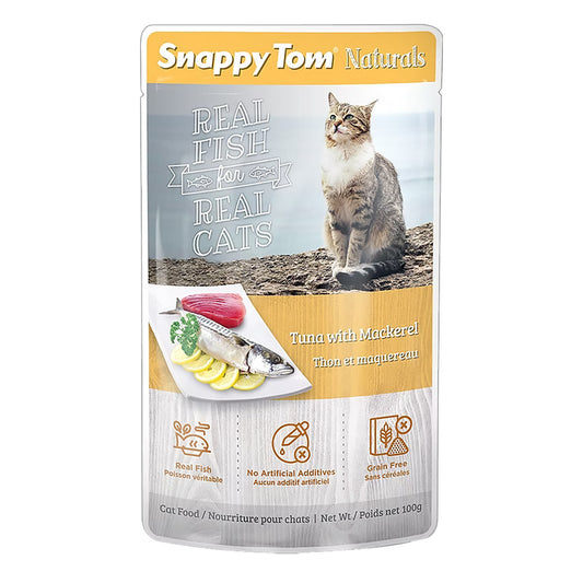 Snappy Tom Naturals Tuna with Mackerel