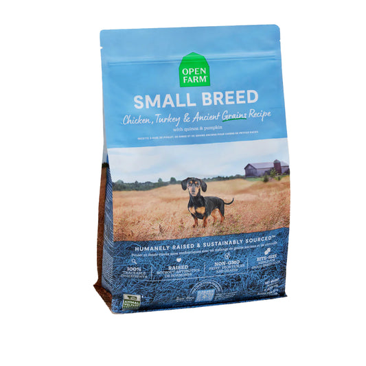 Open Farm Chicken, Turkey & Ancient Grains Recipe Small Breed