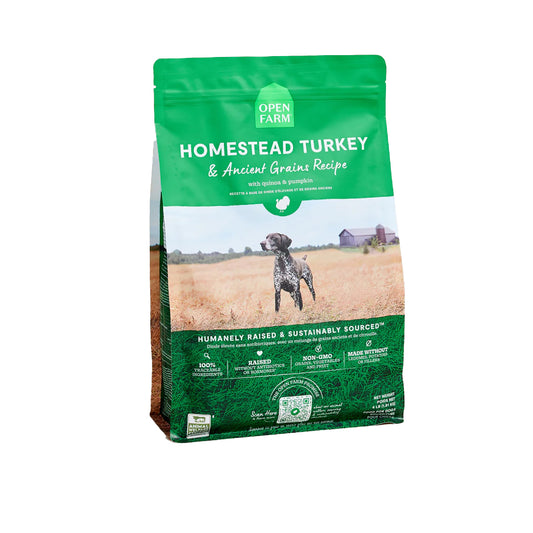 Open Farm Homestead Turkey & Ancient Grains Recipe Adult