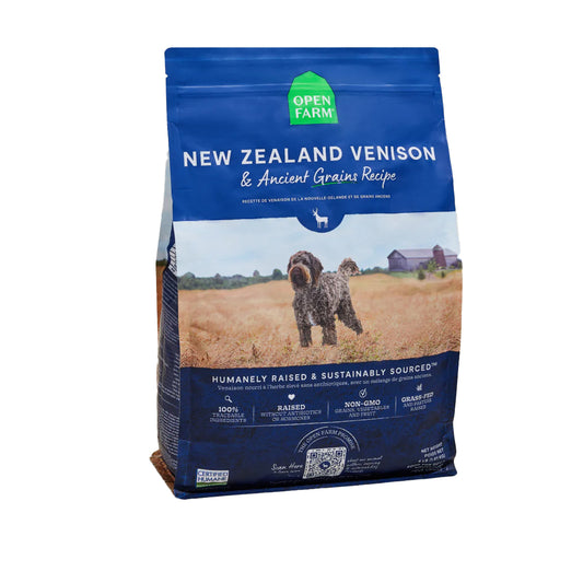 Open Farm New Zealand Venison & Ancient Grains Recipe