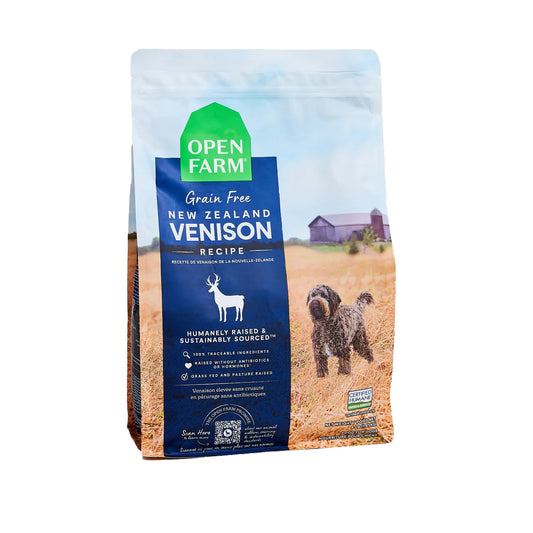 Open Farm New Zealand Venison Recipe