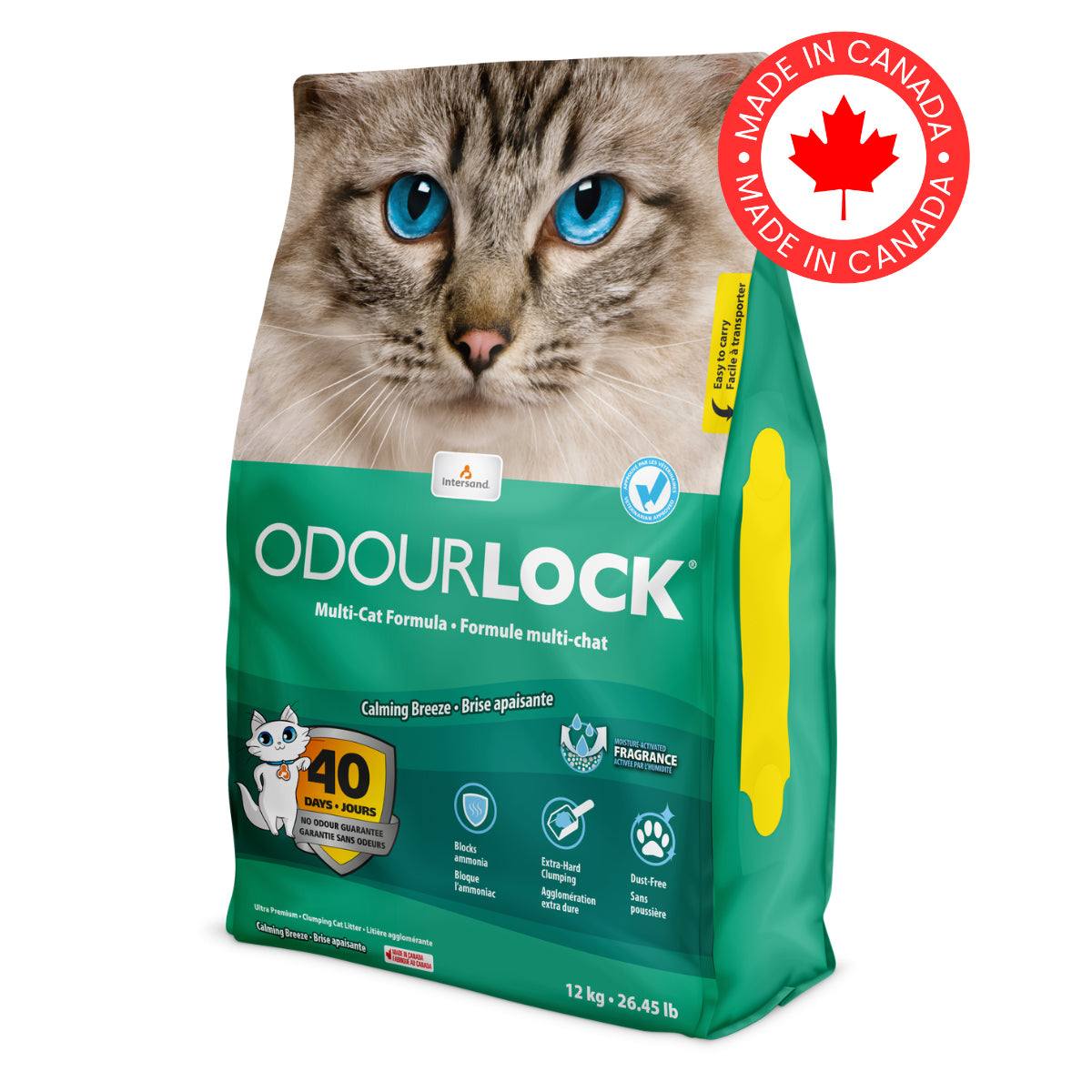 OdourLock Calming Breeze Premium Cat Litter