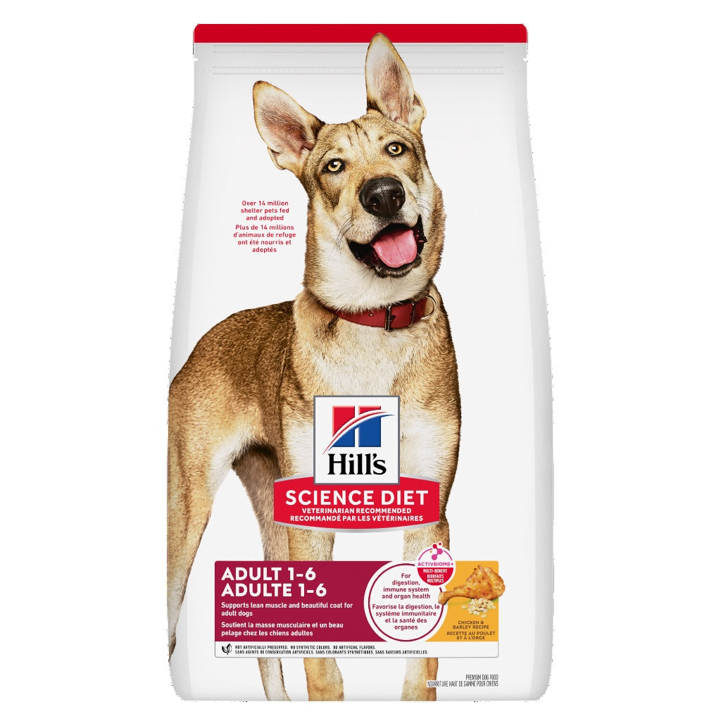 Science Diet Adult Chicken & Barley Recipe Dog Food