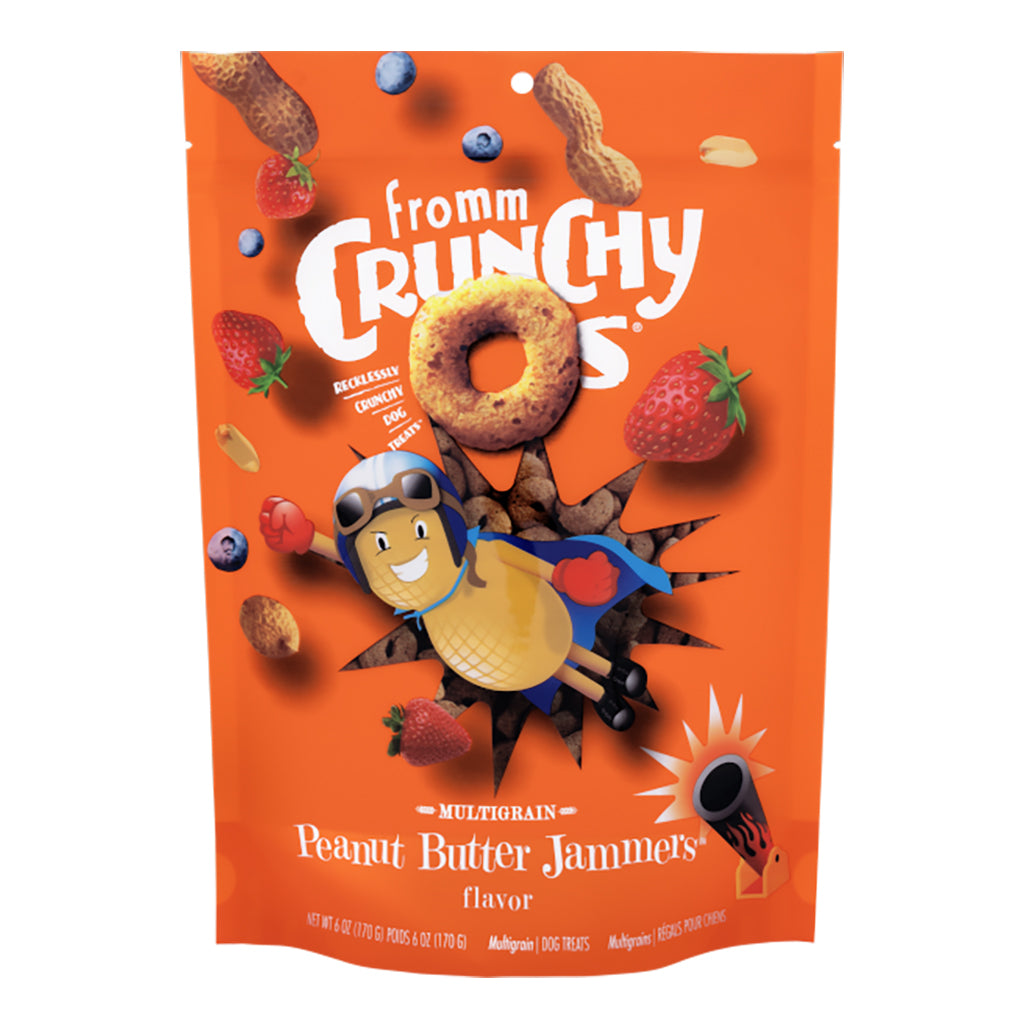Fromm Crunchy O's Peanut Butter Jammers Dog Treats