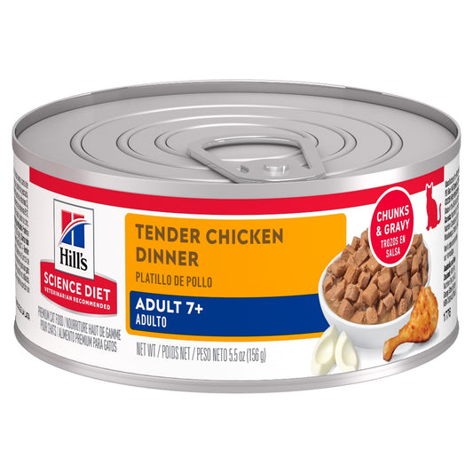 Hill's® Science Diet® Adult 7+ Tender Chicken Dinner cat food