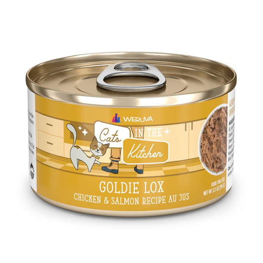 Weruva Cats in the Kitchen Goldie Lox Chicken & Salmon Recipe Adult Cat Food