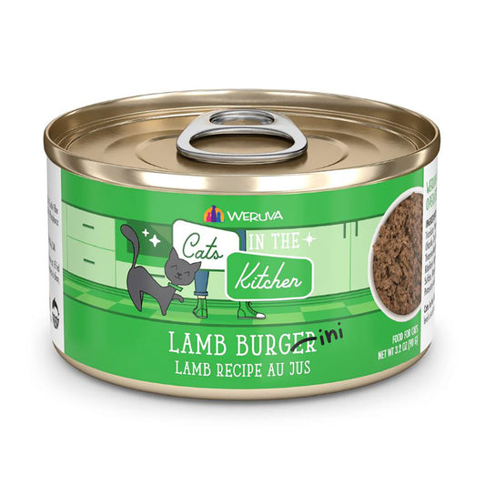 Weruva Cats in the Kitchen Lamb Burger-ini Lamb Recipe Adult Cat Food