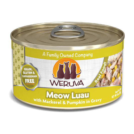 Weruva Meow Luau with Mackerel & Pumpkin Adult Cat Food