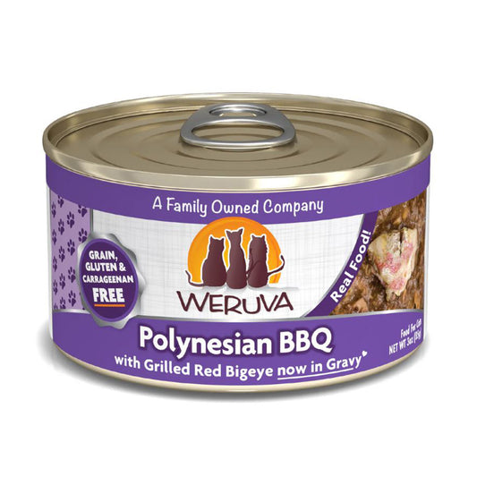 Weruva Polynesian BBQ with Grilled Red Bigeye Adult Cat Food