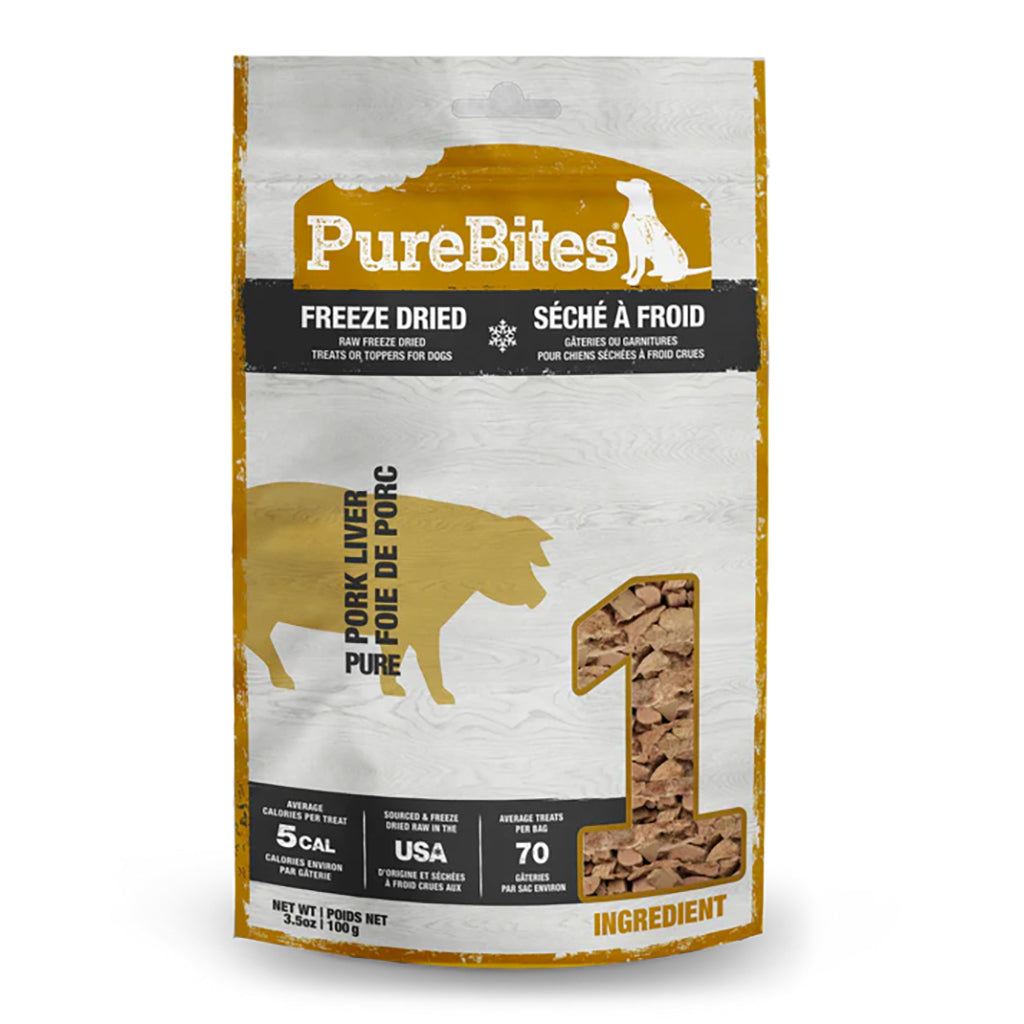 PureBites Pork Freeze Dried Dog Treats