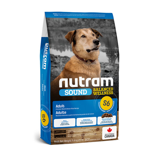 Nutram Sound Balanced Wellness Adult Chicken Meal and Brown Rice