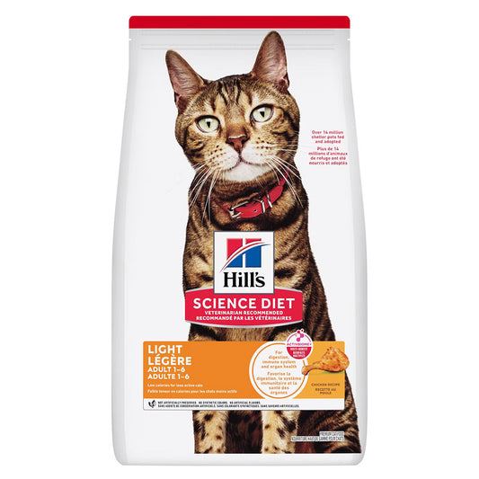 Hill's Science Diet Light Chicken Recipe Adult Cat Food
