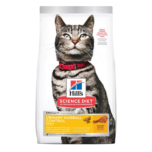 Hill's Science Diet Specialty Urinary Hairball Control Chicken Recipe
