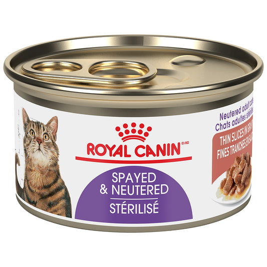 Royal Canin Spayed/Neutered Thin Slices In Gravy