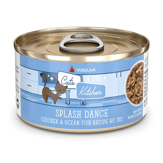 Weruva Cats in the Kitchen Splash Dance Chicken & Ocean Fish Recipe Adult Cat Food