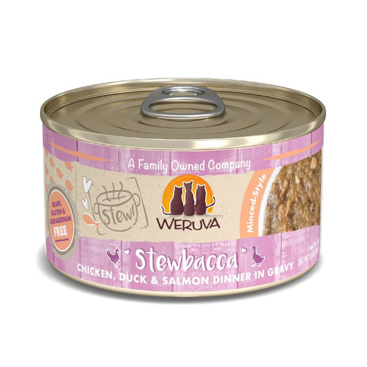 Weruva Stew! Stewbacca Chicken, Duck & Salmon Dinner Cat Food