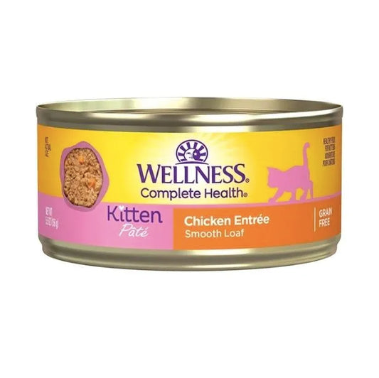 Wellness Complete Health Chicken Entree Pate Kitten Cat Food