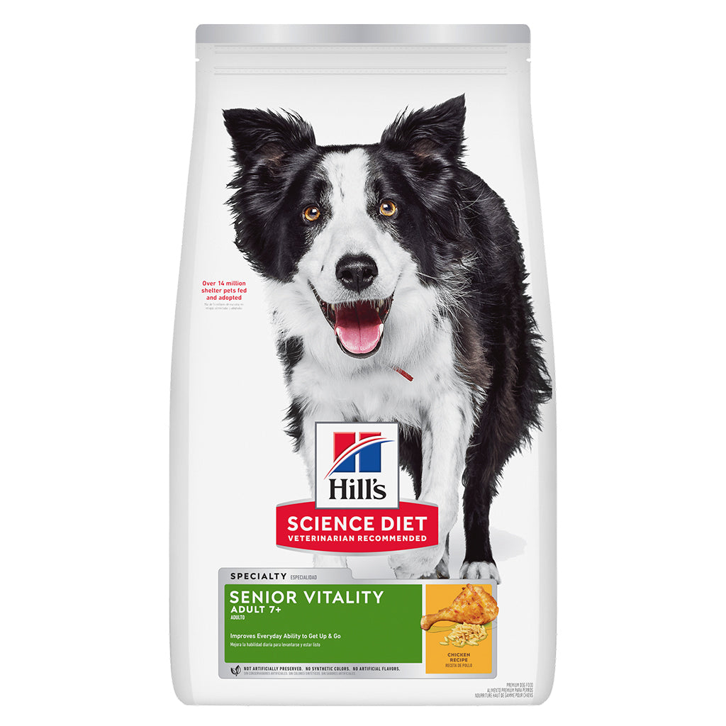 Science Diet Adult 7+ Senior Vitality Chicken Recipe Dog Food